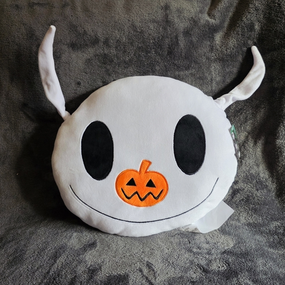 NWT The Nightmare Before Christmas Zero Dog Halloween Plush Pillow Disney Gift